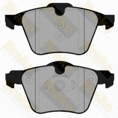 BRAKE ENGINEERING pa1789 -  Комплект тормозных колодок, дисковый тормоз